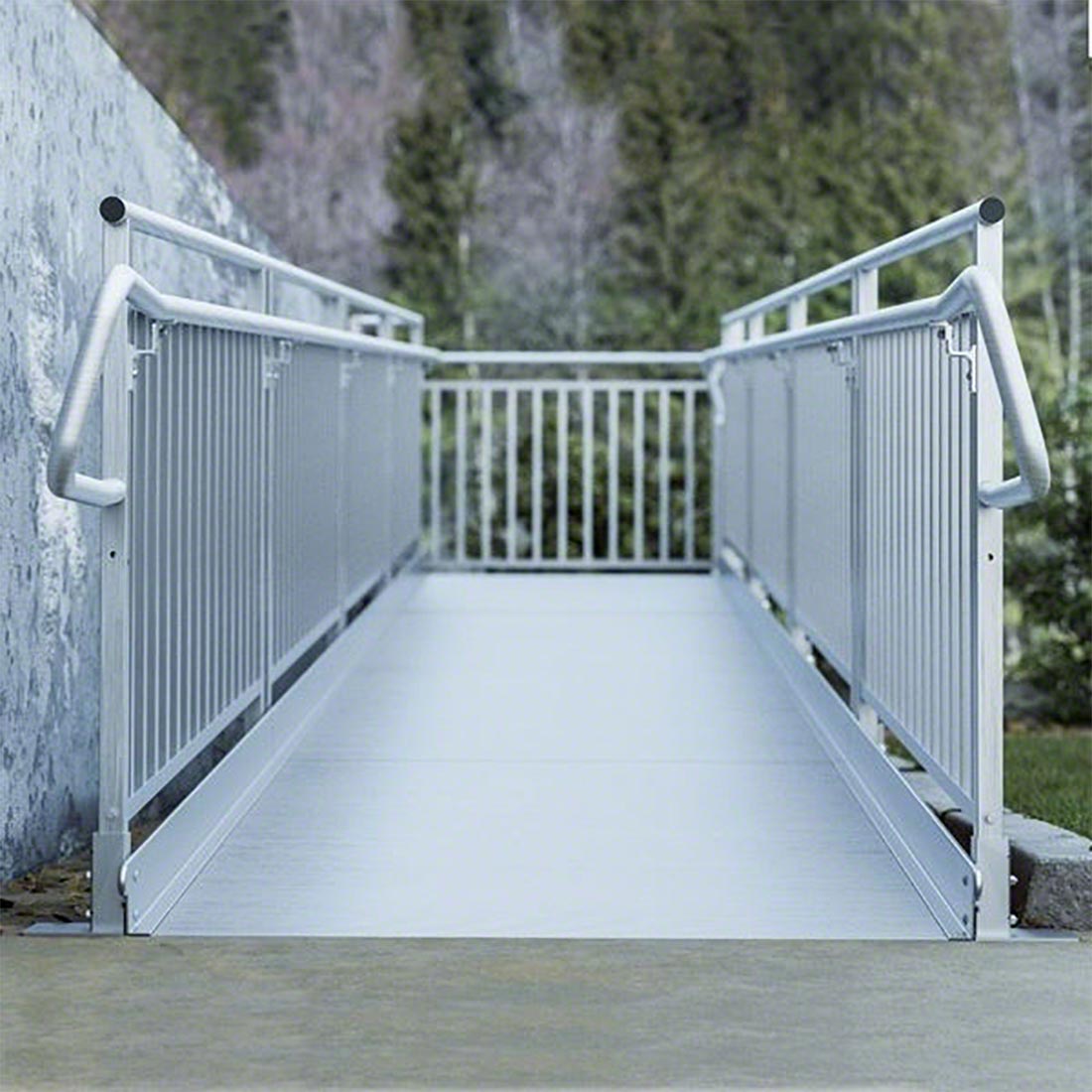 Full Protection Ramp EZ-Access Pathway HD Code-Compliant Ramp w/Guard Rails | StageDrop
