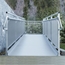 EZ-Access Pathway HD Solo Code-Compliant Aluminum Ramp with Guard Rails - EZA-PHD S0648G
