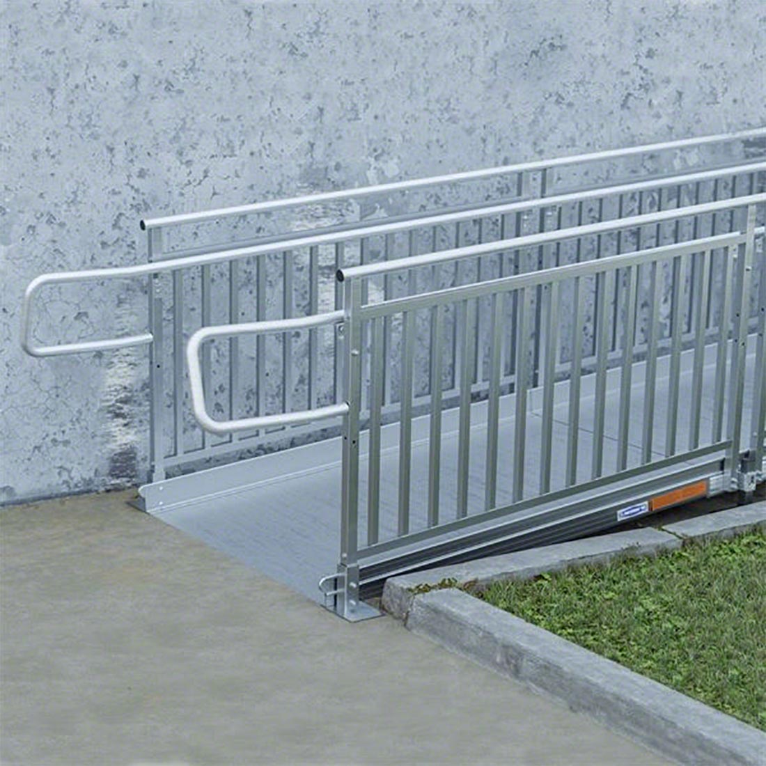 Full Protection Ramp EZ-Access Pathway HD Code-Compliant Ramp w/Guard Rails | StageDrop