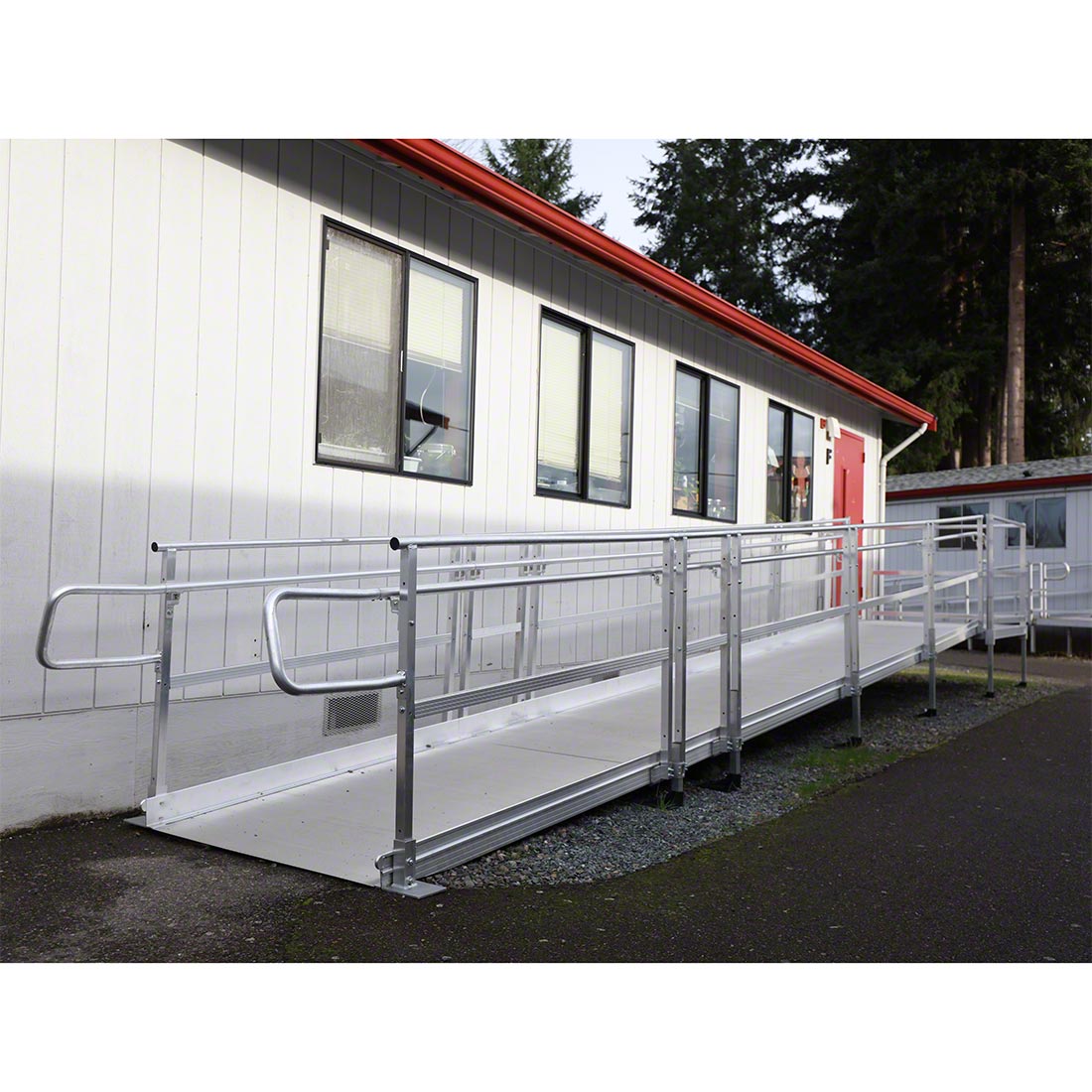 EZ-Access Pathway HD Aluminum Ramp w/2-Line Rails | StageDrop
