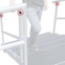 All-Terrain Replacement Stair Guard Rail Rectangle Insert, 2-Pack - ATSTGRCAP50X25