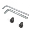 Staging 101 Replacement Hardware for STAIRP Stair Bracket (for 4' Wide Step Kit for 16" High Stages)