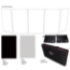 ProX 5 Panel Quick-Release DJ Facade Package, Wedding White Frame - PRX-XF-5X3048W