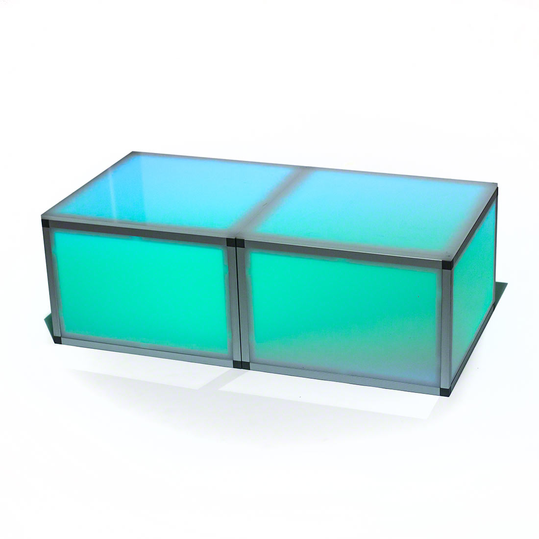 Lumo Stage Acrylic Dance Stage Shown Illuminated