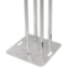 ProX 1.5m F31 Single Tube Truss Totem Package (Set of 2) with White Cover - PRX-XT-S4X492TOTEMX2