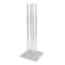 ProX 2m F31 Single Tube Truss Totem Package (Set of 2) with White Cover - PRX-XT-S4X656TOTEMX2