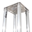 ProX 2.5m F31 Single Tube Truss Totem Package with White Cover - PRX-XT-S4X820TOTEM