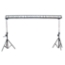 ProX Triangle Truss With Adjustable Portable Crank Lighting Stands, 15' Width x 10' Height - PRX-T-LS35C