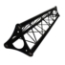 ProX Triangle Truss With Adjustable Portable Crank Lighting Stands, 15' Width x 10' Height - PRX-T-LS35C