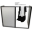ProX 4 Panel Collapse-and-Go DJ Facade Package, Black Frame (MK3) - PRX-XF-4X3048BMK3