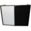 ProX 4 Panel Collapse-and-Go DJ Facade Package, Black Frame (MK3) - PRX-XF-4X3048BMK3