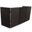 ProX 5 Panel Quick-Release DJ Facade Package, Black Frame  - PRX-XF-5X3048B