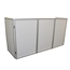ProX 5 Panel Quick-Release DJ Facade Package, Silver Frame - PRX-XF-5X3048S