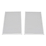 ProX Lumo Stage Acrylic Side Panel for 24" High Riser (2-Pack) - PRX-XSA-24SX2