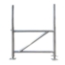 StageQ Z Frame 3-5 Ft Adjustable Support w/ Levelers - PRX-XSQ-ZF35+2ZFL