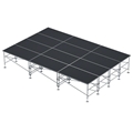 ProX StageQ 16'x24' Z-Frame Portable Stage Package, 36"-60" High