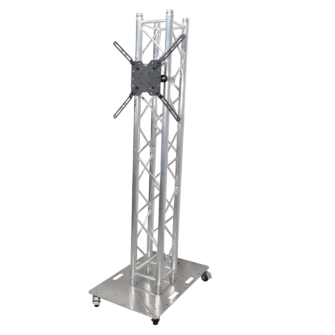 ProX 2m Rolling Totem Package with TV Bracket (holds up to 80" TV)