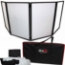ProX 4 Panel Collapse-and-Go DJ Facade Package, Black Frame (MK3) - PRX-XF-4X3048BMK3