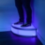 ProX Lumo Stage 4'x4' Circle Acrylic Stage w/Optional Lights, 8" High - PRX-XSAP-4X4-8QR