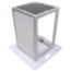 ProX Lumo 6ft Pillar - 1 Section on Base Plate