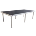 StageQ 4'x8' Portable Stage Unit, Includes (6) Adjustable Height Legs, 28"-48" High (MK3)