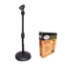 ProX T-MIC02 Desktop Microphone Stand w/ 6" Round Base - PRX-T-MIC02