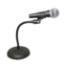 ProX T-MIC07 Desktop Gooseneck Microphone Stand w/ 6" Round Base - PRX-T-MIC07