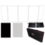 ProX 5 Panel Quick-Release DJ Facade Package, Wedding White Frame - PRX-XF-5X3048W