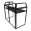 ProX Mesa MK2 DJ Facade Table Station, B&amp;W Scrims and Carry Bag  - PRX-XF-MESAMK2