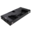 ProX Z-Table Folding DJ Mobile Workstation, Flight Case Style with Wheels, Black/Black - PRX-XS-ZTABLEBLMK2