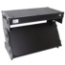 ProX Z-Table Folding DJ Mobile Workstation, Flight Case Style with Wheels, Black/Black - PRX-XS-ZTABLEBLMK2