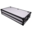 ProX Z-Table Folding DJ Mobile Workstation, Flight Case Style with Wheels, White/Black - PRX-XS-ZTABLEWH