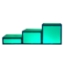 Lumo Stage Acrylic 3-Tier Riser Stage