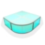 Lumo Stage Acrylic Dance Stage Rounded Corner