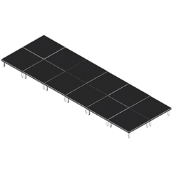 QuickLock Staging 8x24 Indoor/Outdoor Stage System 8x24, 24x8, portable stage platform, portable staging platform, stage deck, stage panel, quicklock, quicklock staging