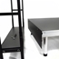 QuickLock Staging 1-Step Fixed Stairs with Handrails for 16" High Stage - QLSTAIR1