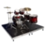QuickLock Staging 6'x6' Drum Riser, Industrial Finish - QLDRUM6X6I