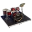 QuickLock Staging 6'x6' Drum Riser, Industrial Finish - QLDRUM6X6I