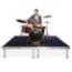 QuickLock Staging 8'x8' Drum Riser, Industrial Finish - QLDRUM8X8I