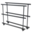 QuickLock Staging 3' Stage Guard Rail (2-pack) - QLGRD3