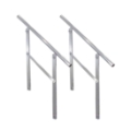 QuickLock Staging Handrails for 3-Step Adjustable-Height Stairs (2-pack)