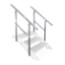 QuickLock Staging Handrails for 3-Step Adjustable-Height Stairs (2-pack) - QLSTAIR3GR