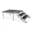 QuickLock Staging 3-Step Adjustable Stairs for 16"-24" Height Stage (Handrail sold separately) - QLSTAIR3A