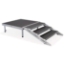 QuickLock Staging 3-Step Adjustable Stairs for 16"-24" Height Stage (Handrail sold separately) - QLSTAIR3A