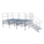 All-Terrain 12'x8' Outdoor Stage System, 24"-48" High, Industrial Finish - ATSTAGE12848