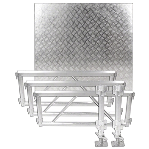 All Terrain 4x4 Extension Kit - 3 Side Panels/2 Leg Assembly/1 Platform, Weatherproof Aluminum 