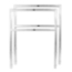 All-Terrain Side Guard Rails for 4'x4' Platforms (2-pack) - AT4GRD