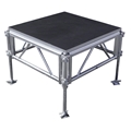 All-Terrain 4'x4' Outdoor Stage System, 24"-48" High, Industrial Finish