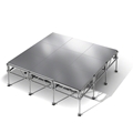 All-Terrain 12'x12' Outdoor Stage System, 24"-48" High, Weatherproof Aluminum