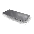 All-Terrain 12'x28' Outdoor Stage System, 24"-48" High, Weatherproof Aluminum